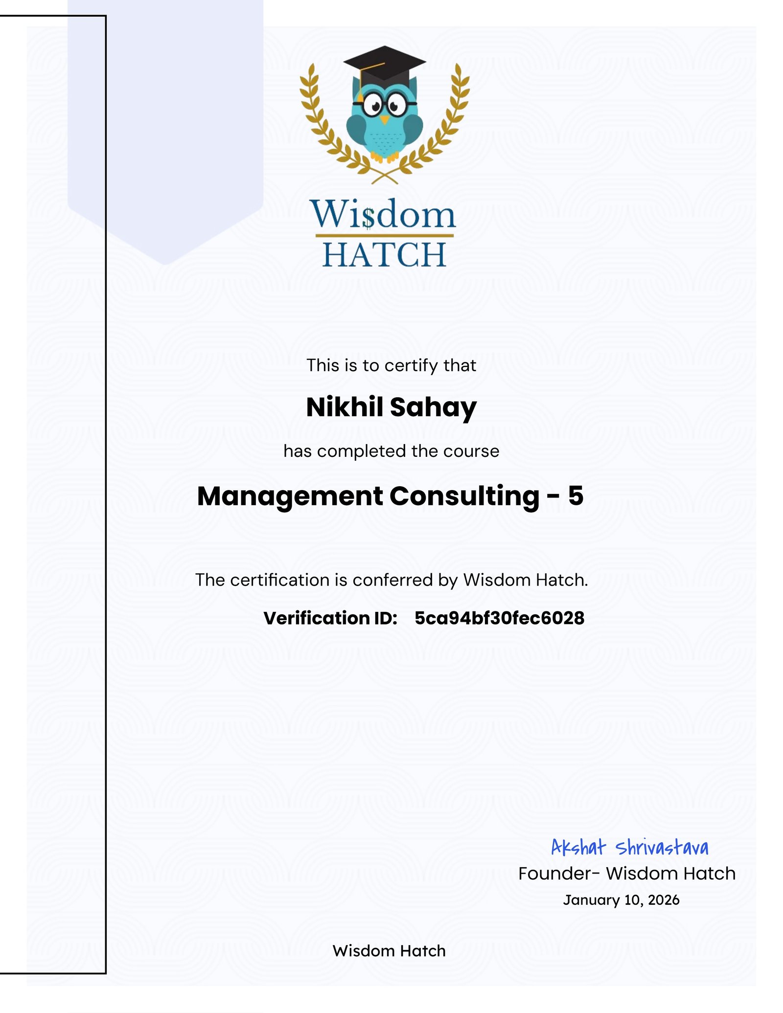 Management Consulting - 5
