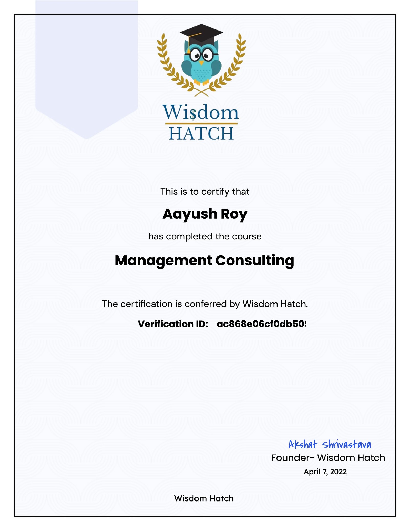 Management Consulting